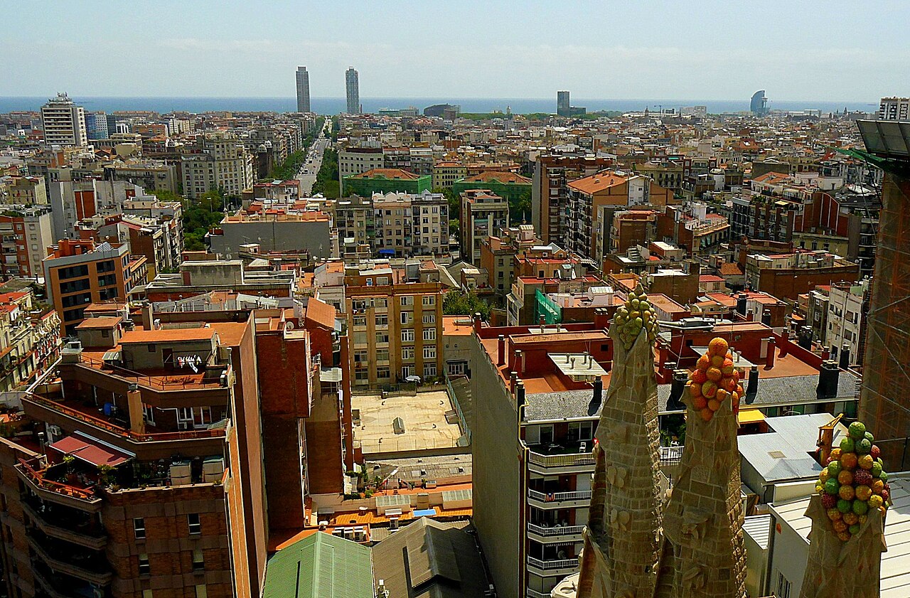 Barcelona cityscape · Spain