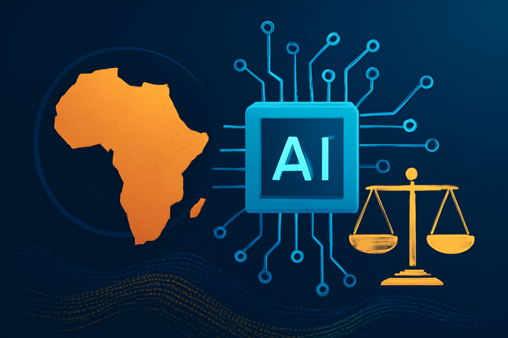 AI governance in Africa abstract technology image