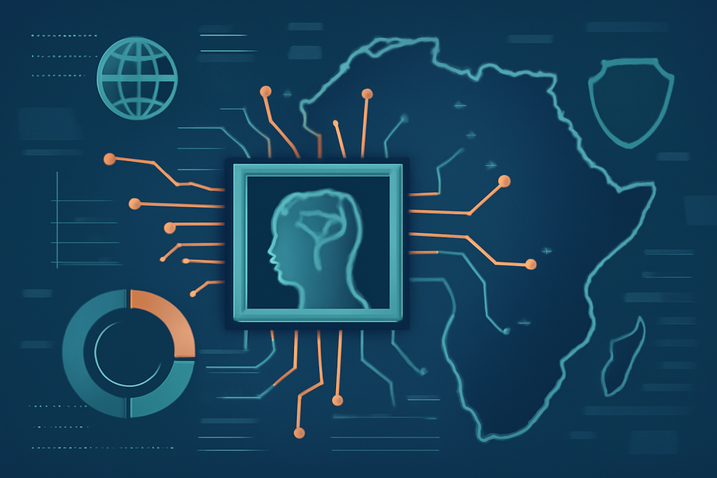 AI governance in Africa abstract technology image