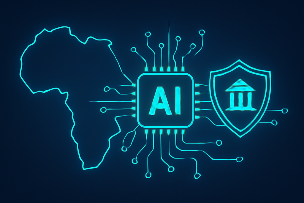 AI governance in Africa concept illustration